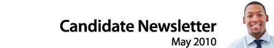 Candidate Newsletter - March 2010